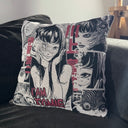 Tomie Hand-Woven Tapestry Cushion Case, Anime Pillow Cover