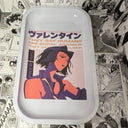 Faye valentine Rolling Tray - Custom Large Metal Tray for Smoking, Rolling, and Storage