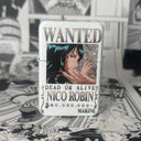 Nico Robin Wanted Poster Lighter