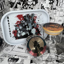 Retro Itachi Grinder, Jar, Rolling Tray Set