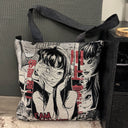 Tomie Woven Tapestry Tote Bag