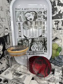 Tomie Grinder, Jar, Rolling Tray Set