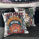 Nine Tails Naruto Hand-Woven Tapestry Cushion Case, Anime Pillow Cover
