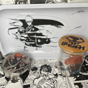 Ichigo Bandaged Up Grinder, Jar, Rolling Tray Set