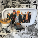 Ichigo Headphones Grinder, Jar, Rolling Tray Set