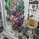 Kid Vegeta Grinder, Jar, Rolling Tray Set