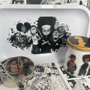 Huey and Riley Grinder, Jar, Rolling Tray Set