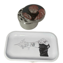Sukuna Grinder, Jar, Rolling Tray Set