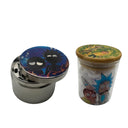 Rick and Morty Cartoon Spice Grinder, Stash Jar, Rolling Tray Set - spicedanime