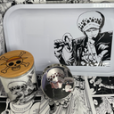 Law Grinder, Jar, Rolling Tray Set