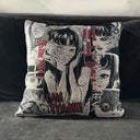 Tomie Hand-Woven Tapestry Cushion Case, Anime Pillow Cover
