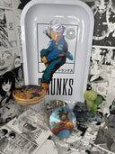Pixel Goku Grinder, Jar, Rolling Tray Set