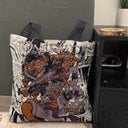 Gear 5 Luffy & Lucci Woven Tapestry Tote Bag