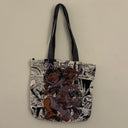 Gear 5 Luffy & Lucci Woven Tapestry Tote Bag