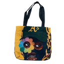 Flower Eye Tapestry Tote Bag