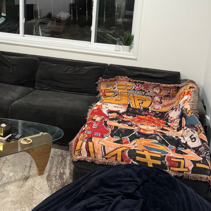 Haikyuu! Woven Tapestry, Blanket, Rug