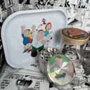 Peter Griffin Grinder, Jar, Rolling Tray Set