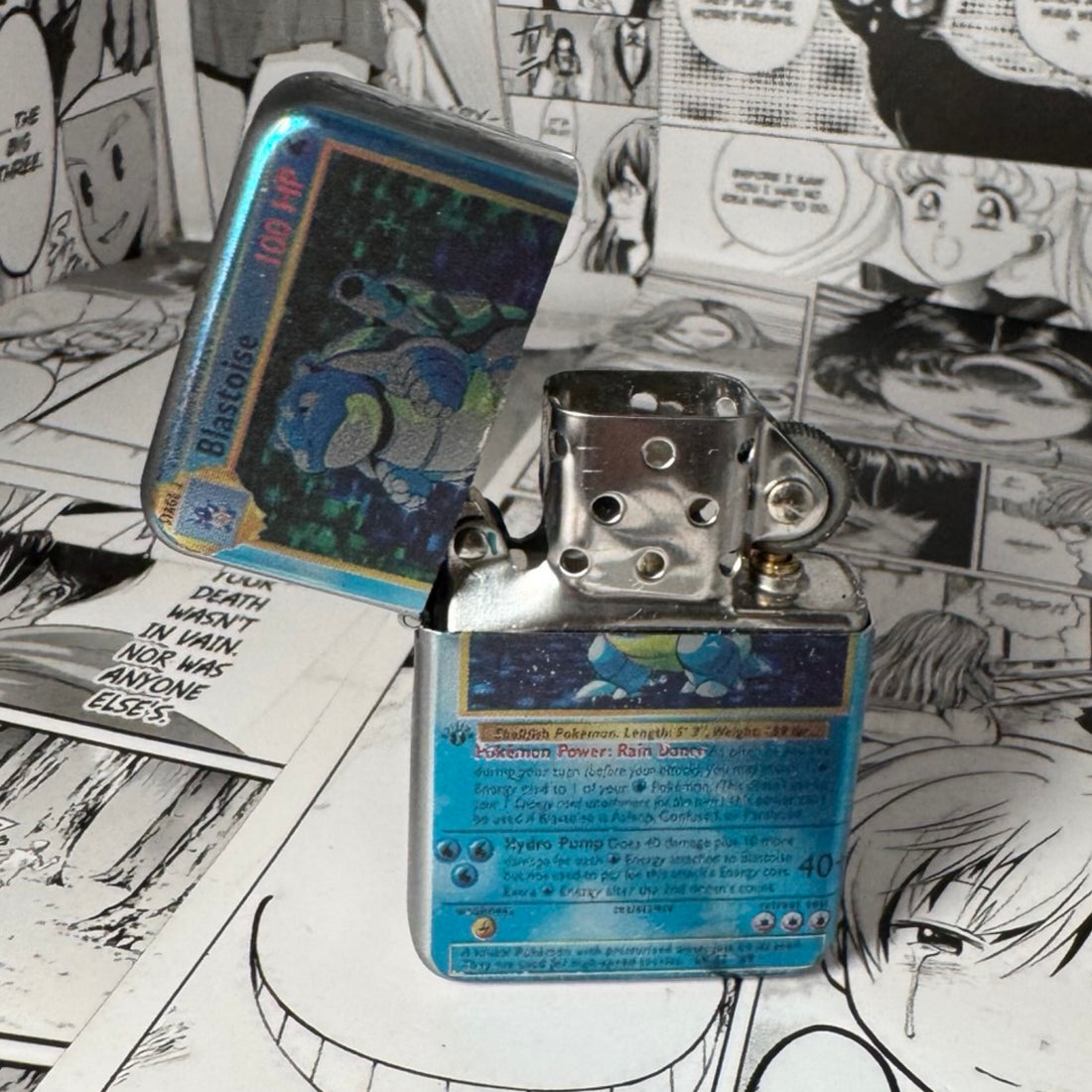 Blastoise Pokemon Card Lighter