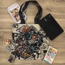 Jotaro & Star Platinum Woven Tapestry Tote Bag