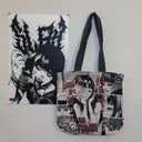 Tomie Woven Tapestry Tote Bag