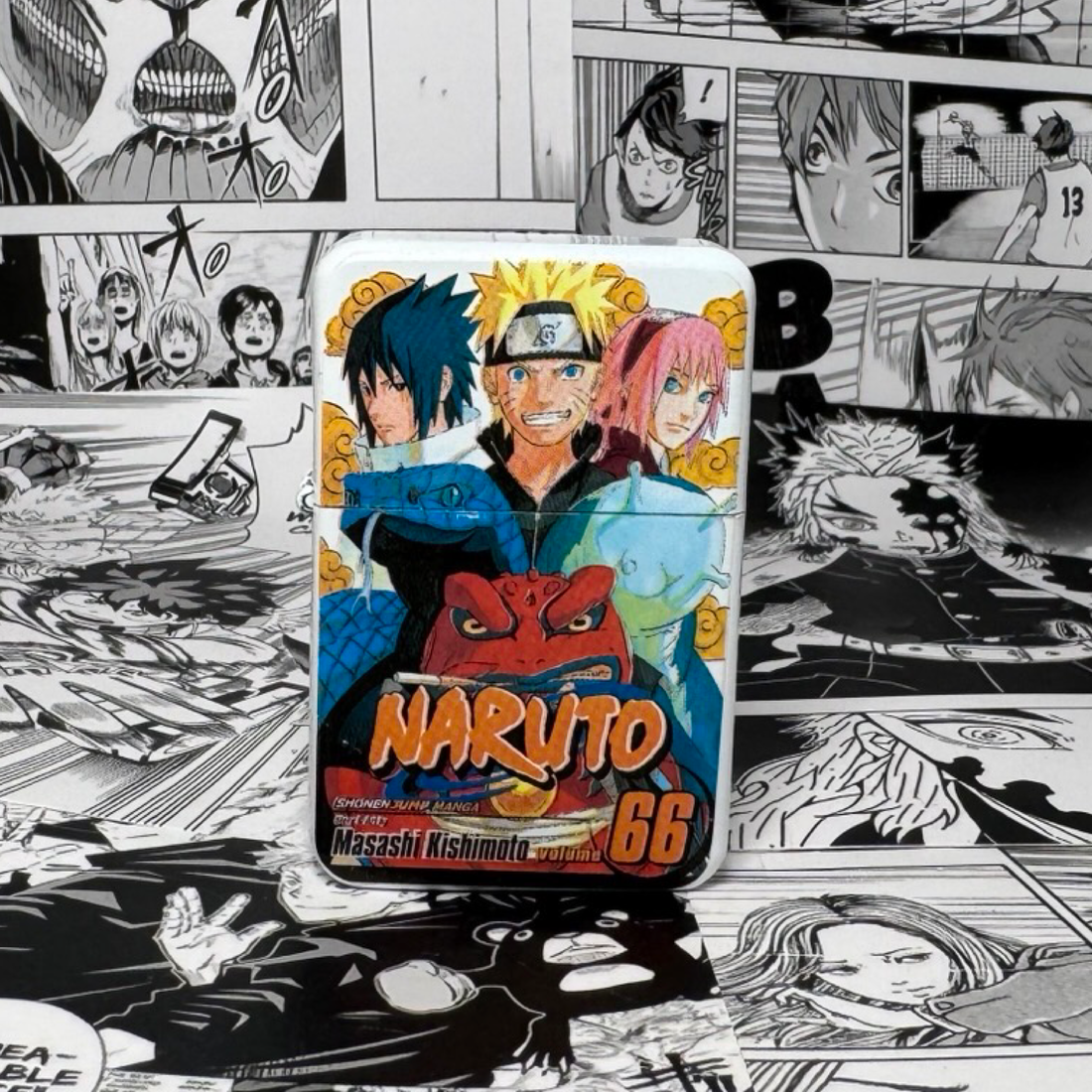 Team 7 Manga Cover 66 Lighter