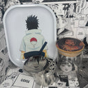 Sasuke Mangekyou Eyes Grinder, Jar, Rolling Tray Set
