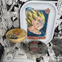 Kid Vegeta Grinder, Jar, Rolling Tray Set