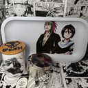 Renji Abarai Grinder, Jar, Rolling Tray Set