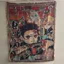 Demon Slayer Hand Woven Cozy Rug | Manga Tapestry Throw | Suitable As Blanket