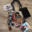 Deku and Shigaraki Woven Tapestry Tote Bag
