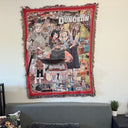 Delicious in Dungeon Hand Woven Tapestry, Blanket, Rug