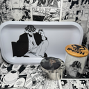 Kisuke Urahara Grinder, Jar, Rolling Tray Set