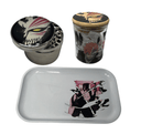 Ichigo Hollow Mask Grinder, Jar, Rolling Tray Set