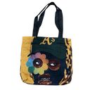 Flower Eye Tapestry Tote Bag