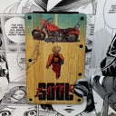 Soul Eater X Akira Bamboo RFID Wallet - Slim Card Holder