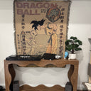 Frieza Goku Stand-Off Hand Woven Tapestry, Blanket, Rug