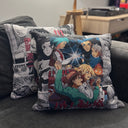 Howl’s Moving Castle Hand-Woven Tapestry Cushion Case, Anime Pillow Cover