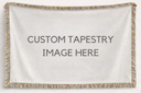 Custom Design Hand Woven Tapestry, Blanket, Rug
