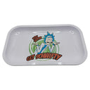 Rick and Morty Cartoon Spice Grinder, Stash Jar, Rolling Tray Set - spicedanime