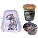 Gappy Fingers Grinder, Jar, Rolling Tray Set