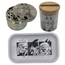 Power Manga Grinder, Jar, Rolling Tray Set