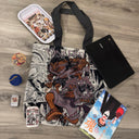Gear 5 Luffy & Lucci Woven Tapestry Tote Bag