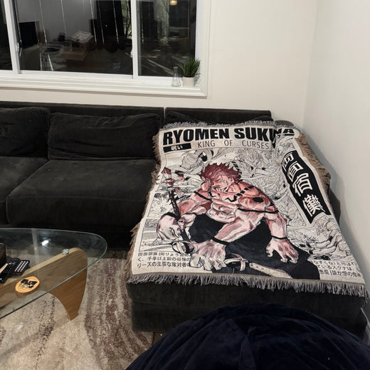 Sukuna Woven Tapestry, Blanket, Rug