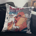 Granny Seiko Hand-Woven Tapestry Cushion Case, Anime Pillow Cover