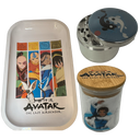 Tui and La Koi Grinder, Jar, Rolling Tray Set