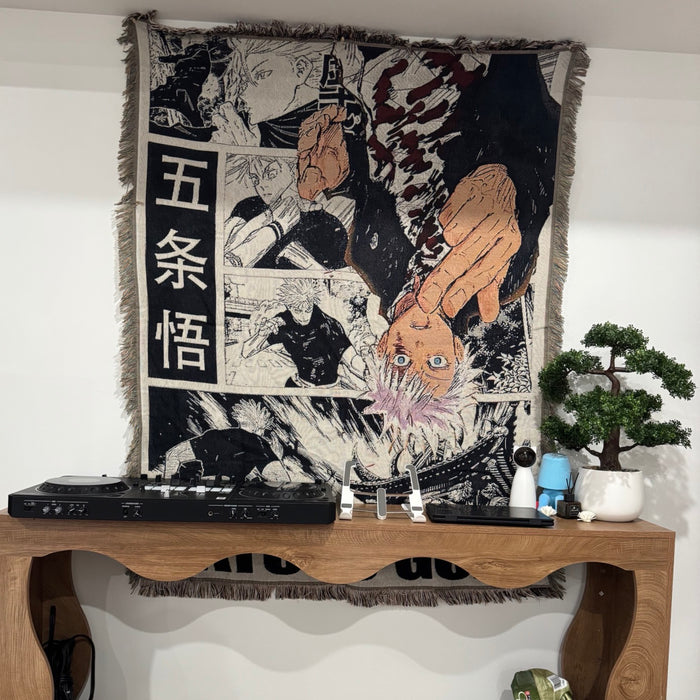 Gojo Woven Tapestry, Blanket, Rug