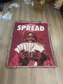 SPREAD Hand Woven Tapestry, Blanket, Rug