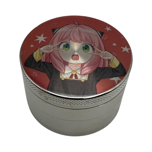 Spy X Family Anime Herb Grinder, Stash Jar, Rolling Tray Set - spicedanime