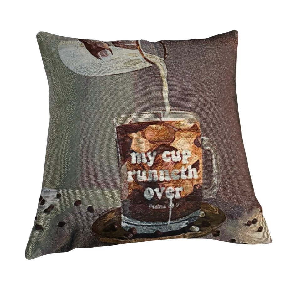 Cup Runneth Over Pillow Case