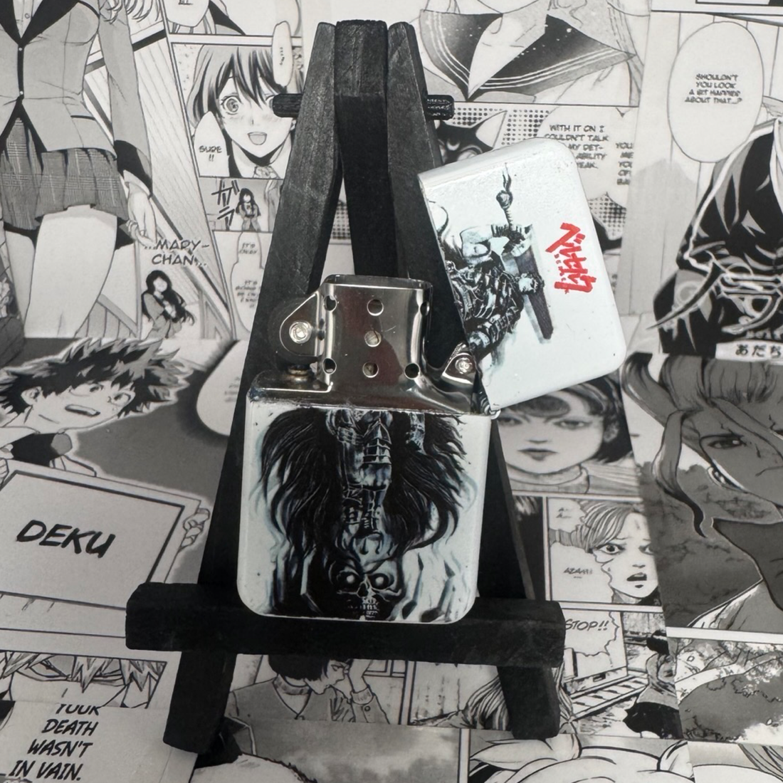 Guts on Skull Knight Lighter